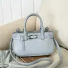 Diseño de Nicho Transfronterizo Primavera 2026 Nuevo Estilo Simple Alta Gama Textura Bolso de Mujer Hombro Único Axila Cruzado Bolso Cubo