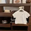 Conjunto de Niña 2026 Nuevo Estilo Verano: Elegante Conjunto de Dos Piezas con Falda de Tirantes y Camiseta para Niñas Pequeñas y Bebés, Moderno y Casual