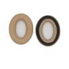 Para auriculares Dr./Bose QC25 QC15 AE2 QC35 funda de cuero funda de esponja orejeras beige algodón