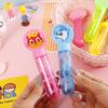 Brinquedo de sopro de bolha infantil Handheld Bubble Stick Kids Kindergarten Boys and Girls Gift Supplement Concentrate Water Mini