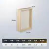 Caja de Insectos Caja de Pines para Espécimenes de Mariposas Madera de Pino Madera Maciza Marco de Vidrio para Espécimenes Caja de Observación de Plantas e Insectos Hecha a Mano DIY