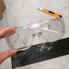 Gafas con spray anti-escupitajo Gafas opacas Gafas protectoras transparentes anti-salpicaduras y a prueba de polvo para tracoma