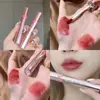 Brillo de agua claro y brillante para labios glaseado superficie de niebla caramelo de hielo de ensueño luz de espejo gelatina lápiz labial vintage brillo de labios