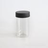 Frasco de cáñamo para mascotas plástico sub-botella cosmética frasco para tabaco seda tapa mate esmerilada botella cilíndrica de 150ml