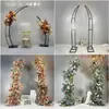 Arco de Cuerno Tallado en Hierro de Nuevo Estilo Transfronterizo para Bodas, Arco de Accesorios para Bodas, Puerta de Marfil, Marco de Puerta de Cuerno Estilo Europeo