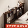 Estantería Estrecha Personalizada Detrás del Sofá, Estante Ultraestrecho de Pared, Gabinete Largo Funcional de Madera Maciza Extremadamente Estrecho para Mesita de Noche o Pie de Cama