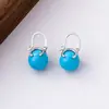 2026 Nuevos Pendientes de Perlas de Colores Dulces Retro para Mujer, Clips para Orejas Elegantes y Versátiles, Estilo Ins Simple y de Moda para Mujer