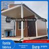 Fabricante de casa móvel em contêiner para comunidade, cabine de porteiro personalizada, casa móvel com revestimento colorido, casa móvel em contêiner