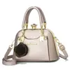 Bolsas Populares Nuevas Europeas y Americanas Transfronterizas para Mujer, Bolsos de Concha de Acero de Moda para Mujer, Bolsos de Hombro, Bolsos de Hombro de Moda, Bolsos de Viaje para Mujer