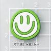 Cara Sonriente Linda Goma Suave PVC Accesorios de Joyería DIY Funda para Teléfono Móvil Accesorios para el Cabello Taza Zapatillas Diadema Broche Pasador Decoración