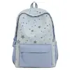 Nova Mochila Escolar de Verão 2026 para Alunas do Ensino Fundamental II e Médio, Mochila com Estampa de Estrelas, Mochila de Estudante Ins Nicho Estilo Coreano