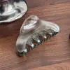 Accesorios para el Cabello para Mujer, Pinza Geométrica Semi-Circular Versátil para Media Coleta, Pasador de Gama Alta en la Parte Posterior de la Cabeza, Pinza de Tiburón, Pasador Pequeño