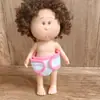 Solo AccesoriosMuñeca Española de Papa Mia de 24 CM con Pantalones Cortos con Adorno de EncajeBody Anti-Manchas Muñeca MIA