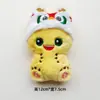 Muñeco de Peluche Lindo Dragón de Leche Colgante Forma Creativa de Cabeza Muñeco Dragón de Leche Broche Colgante para Mochila de Estudiante Venta al por Mayor