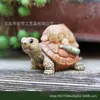 Novo Produto Transfronteiriço Tartaruga Coelho Pastoral Animal Fofo Flor Suculenta Vaso Decoração Artesanato de Resina Varanda Planta em Vaso