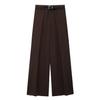 Amazon Comercio Exterior Transfronterizo Ropa Europea y Americana Otoño e Invierno Nuevo Estilo Chaleco con Abertura Lateral Traje de Chaleco y Pantalones
