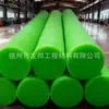 Figura de palo de nailon verde de Suzhou, mesa de yugo de palo de nailon verde de alta resistencia, extrusión de palo de nailon, palo de nailon verde redondo
