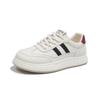 Zapatos Blancos para Verano Mujer 2025 Nuevos Zapatos Planos Transpirables de Verano Casual Versátiles Estilo Delgado Zapatos de Estudiante para Mujer