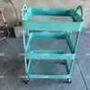 Prateleira de Armazenamento para Cozinha Carrinho de Armazenamento Móvel Carrinho de Beleza Armazenamento ao Lado da Cama Lanches de Frutas e Vegetais Multifuncional
