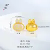 Puzuo Color Fuerte que Conserva el Color Dorado Arena Color Macarrón Pulsera de Perlas Labubu Cuentas de Transferencia de Dibujos Animados Populares Pulsera Dulce para Mujeres