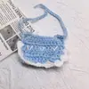 Roupas de Bebê Novo Estilo Roupas de Avental de Lã Tricotado para Boneca de 17cm Acessórios de Fantasia para Boneca de Pelúcia