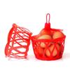 Cesta de Huevos al por Mayor Cesta Portátil Cesta Redonda de Plástico Cesta Pequeña Bolsa de Malla de Nailon para Huevos Cesta Pequeña de Plástico Malla Tejida