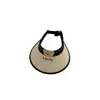 Sombrero de Protección Solar para Niños Verano Sombrero de Paja de Ala Ancha Niña Oso Bebé Sombrero de Sol Parte Superior Abierta Niño Sombrero de Sol Niños Grandes