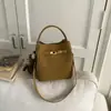 Bolso Cubo Estampado de Dibujos Animados para Mujer 2026 Nueva Moda Bolso de Hombro Cruzado Bolso de Mano Informal Ropa de Trabajo Bolso de Cuadros