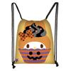 Bolsa de poliéster con cordón ajustable, nueva serie Sanrio de Halloween 2023, productos casuales de alta calidad.