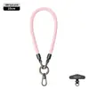Lanyard Popular para Teléfono Móvil de Muñeca 6mm Fuerte para Colgar en el Cuello Cruzado Ajustable Exterior Montañismo Cuerda Trenzada Anti-Pérdida Color Pistola