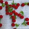 Accesorios de procesamiento de bolsos de ropa de cereza con cuentas frescos y dulces Accesorios para el cabello Pendientes Tejidos Accesorios semiacabados Venta al por mayor