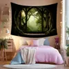 Yiwu Jit Pode Entregar Tecido para Fundo de Tapeçaria com um Design Simples de Floresta, um Item Popular na Temu, Shein, Amazon e Etsy