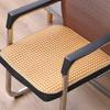 Almofada de Assento de Rattan para Verão, Almofada de Cadeira Fresca e Antiderrapante, Tapete de Rattan para Cadeira de Jantar de Verão, Almofada de Assento Refrescante de Superfície Lisa para Verão