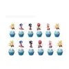 En stock Decoración fiesta Sonic banderín insertado mantel plato servilleta fiesta de cumpleaños decoraciones fiesta de cumpleaños