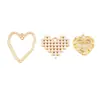 Colgante de perla de amor de aleación material para hacer pendientes y collares DIY accesorios de joyería coreana grande favorablemente