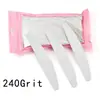 Lixa de Unha com Núcleo de Aço Inoxidável Manicure Folha de Lixa Substituível Tira de Lixa Descartável Tira de Polimento para Manicure Lixa Modeladora