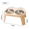 Comedero para mascotas transfronterizo para perros grandes, comedero doble elevado plegable clásico para perros de tamaño mediano y grande, comedero para golden retriever, comedero para comida