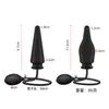 Tapón anal inflable de silicona, tapón anal para desarrollo anal, juguete sexual alternativo para hombres y mujeres, productos sexuales para adultos