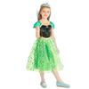 Nova Saia Infantil Anzi 2021 Vestido Frozen Vestido Saia Infantil FORZEN Vestido