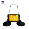 Máquina Barredora en Stock: Equipo de Limpieza 980 Empujado a Mano Sin Motor para Caminos de Fábrica con Sistema de Filtración de Rejilla