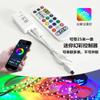 Fita de LED de Silicone RGB 24V À Prova d'Água Controlada por App Fita de LED Neon Água Corrente Programável