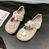 Zapatos Planos Delgados y Fragantes de Boca Ancha Estilo Girly para Mujer Primavera y Verano Nuevos Slip-Ons de Velcro de Suela Plana Estilo Preppy