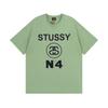 Una generación de marca de moda camiseta de manga corta letras de dados desfile básico amantes americanos verano
