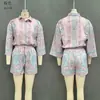 Moda Transfronteriza Primavera y Verano 2026 Nuevo Conjunto de Dos Piezas Casual para Mujer con Estampado y Mangas Largas Europeo y Americano Amazon