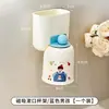 Portacepillos de Dientes Color Dopamina Tipo Succión Magnética Boca Abajo Drenaje No Requiere Instalación Portacepillos de Dientes para Baño Venta al Por Mayor