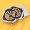 Hebilla de Cinturón Hongsheng Hebilla Automática para Hombre 3.5cm Hebilla de Cinturón con Letra Elegante Hebilla de Aleación Hebilla de Pin Hebilla de Cinturón para Pantalones