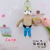 Bob Esponja Fenda do Biquíni Pelúcia de Residente Lula Molusco Chaveiro da Fenda do Biquíni Pingente Fofo para Mochila