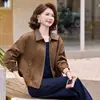 Elegante y estiloso nuevo abrigo para madres, colección primavera y otoño 2026, adelgazante y favorecedor para mujeres de mediana edad y mayores, disponible en tallas grandes y versátil para varios atuendos