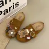 Zapatos Birkenstock de Suela Gruesa Retro Dibujos Animados Lindos de Punta Cerrada para Mujer 2026 Principios de Otoño Versátiles Slip-On Pantuflas Birkenstock Perezosas para Mujer