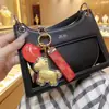 Año del Caballo, Llavero de Hazte Rico al Instante, Colgante Dorado de Aleación de Oro Puro, Colgante para Mochila y Teléfono, Regalo de Cumpleaños para Novia, Venta al por Mayor